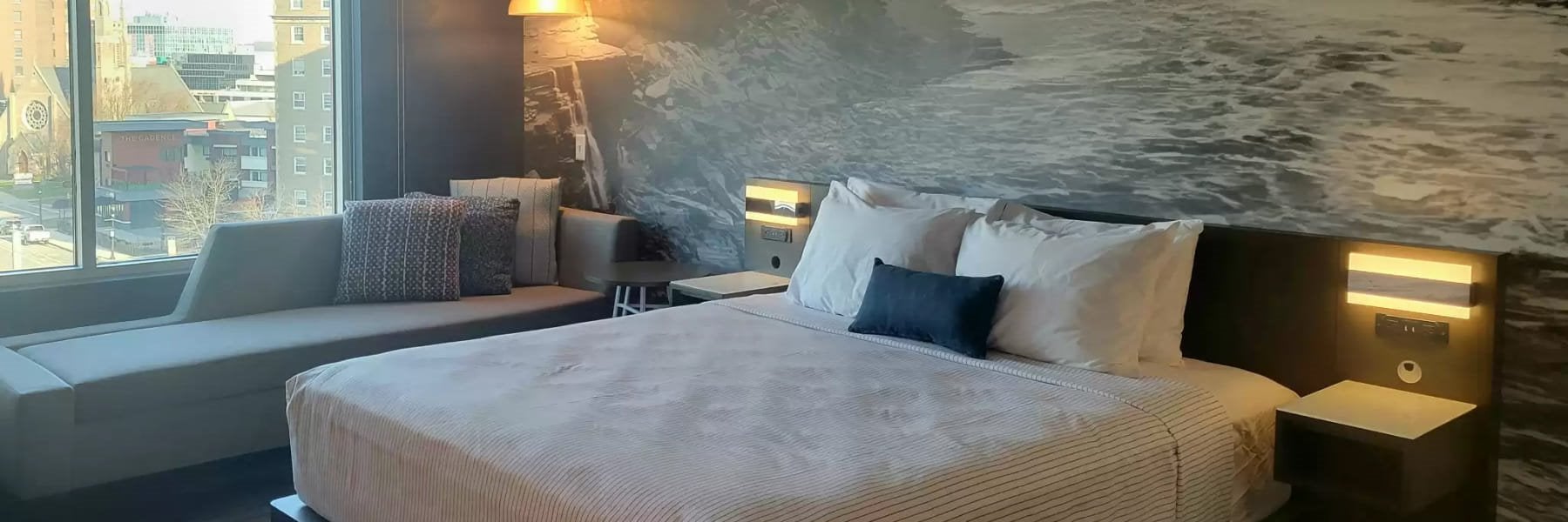 Accommodations at Cambria Hotel Niagara Falls, New York